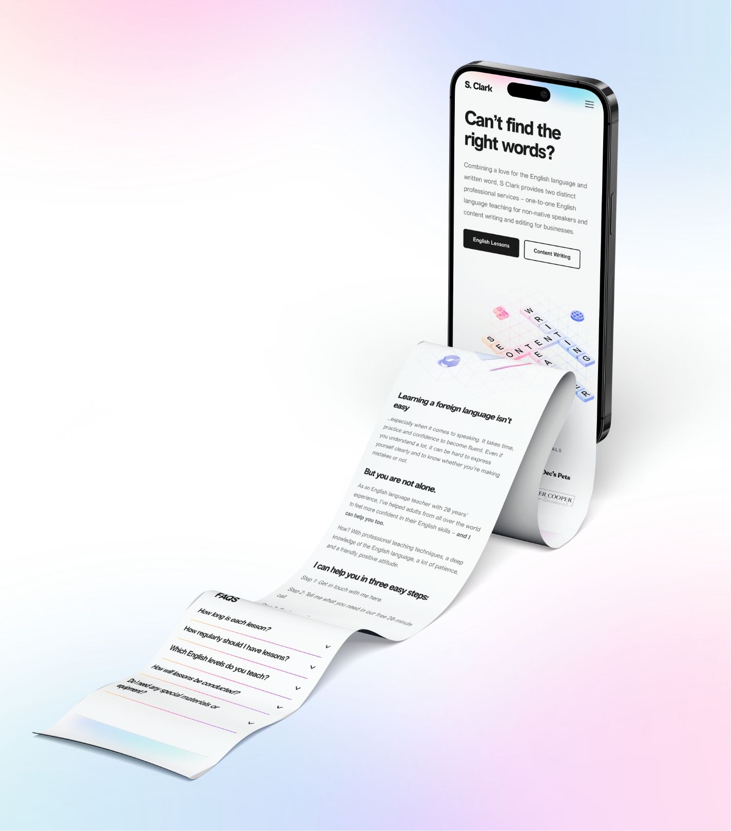 Establishing S.Clark as the top no.1 writer in southern England